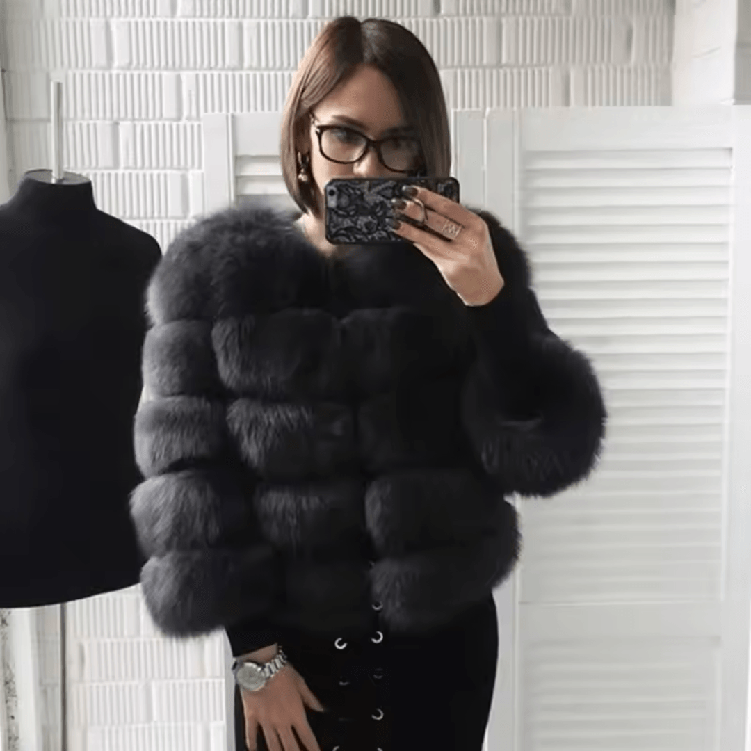PlushWarm™ Winterjas van imitatiebont