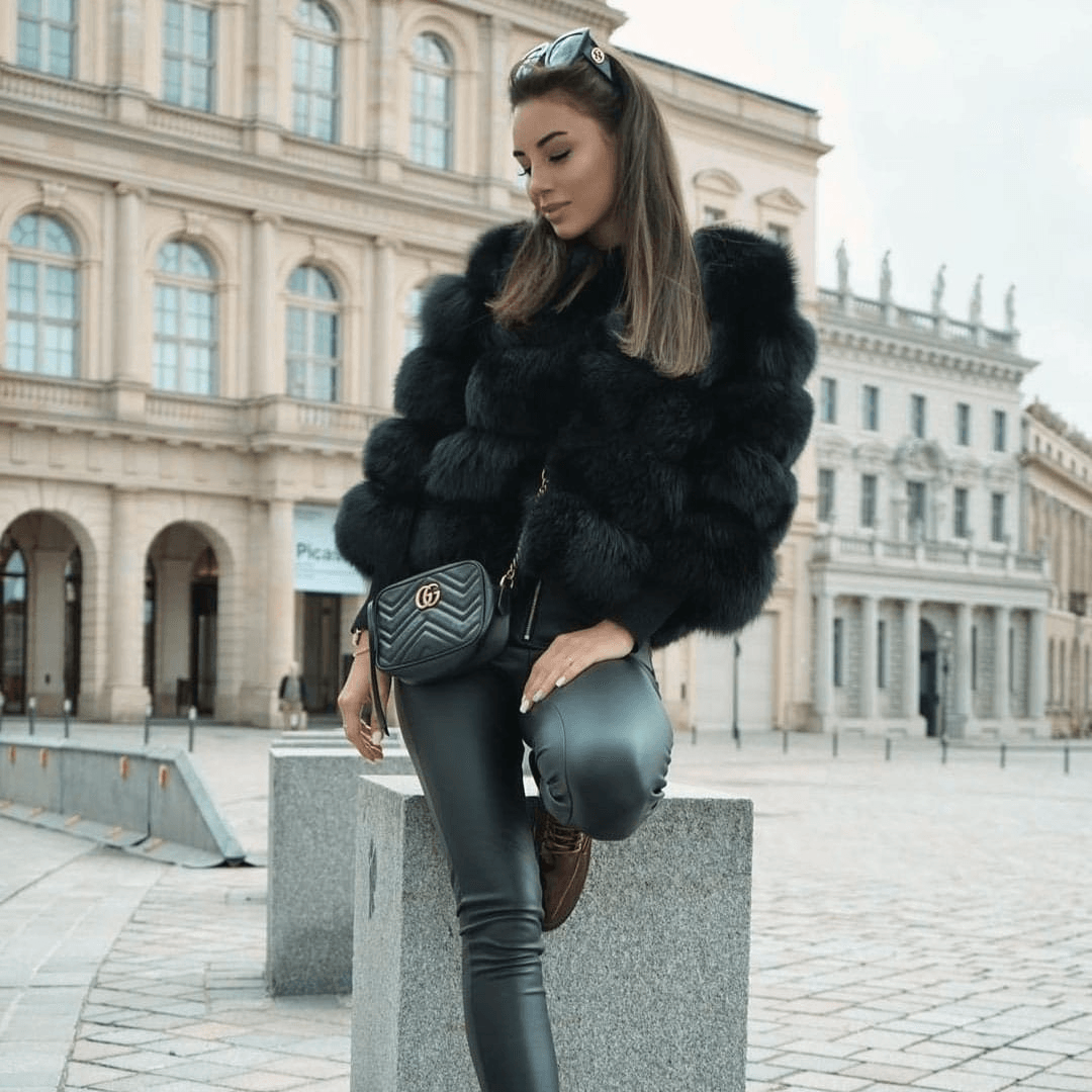 PlushWarm™ Winterjas van imitatiebont
