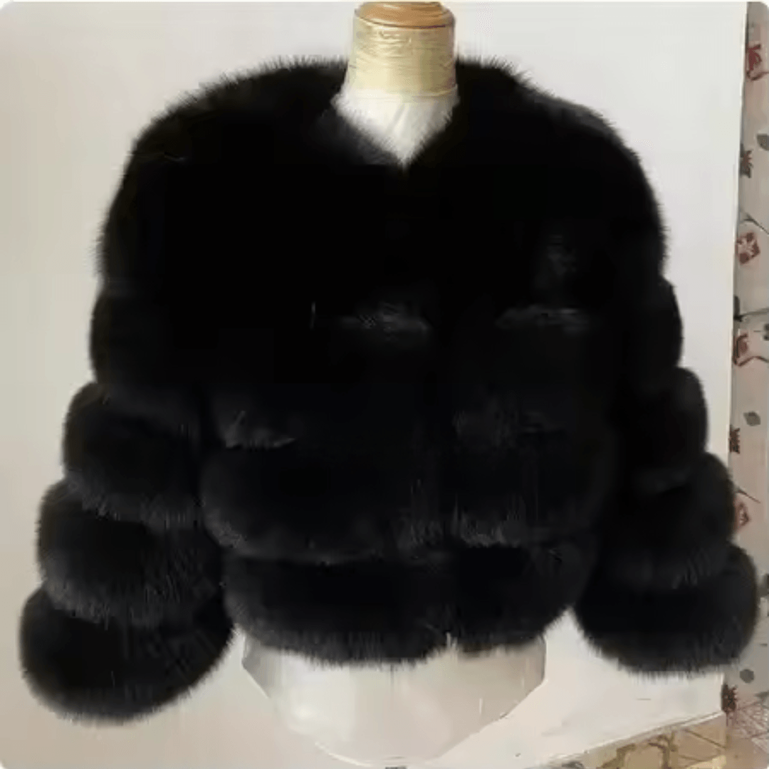 PlushWarm™ Winterjas van imitatiebont