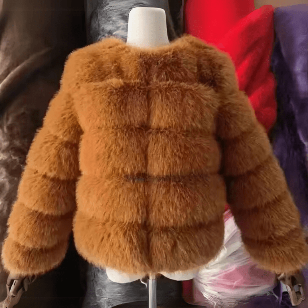 PlushWarm™ Winterjas van imitatiebont