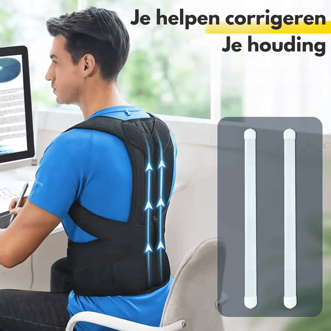 UprightEase™ Houdingscorrector Steunbrace
