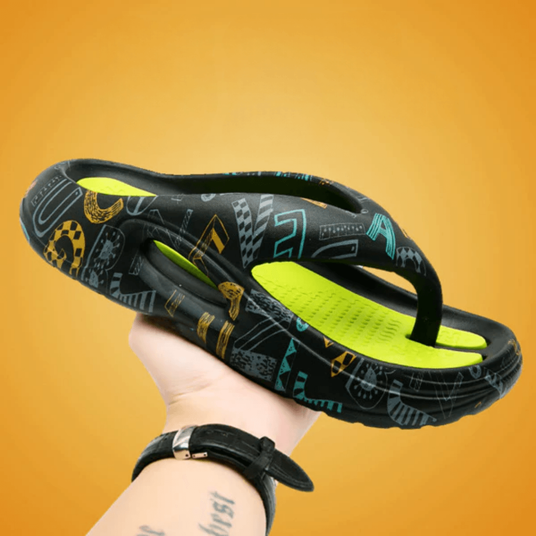 ThiccStep™ Teenslippers met dikke zool