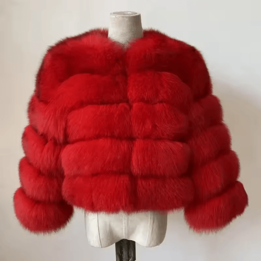 PlushWarm™ Winterjas van imitatiebont