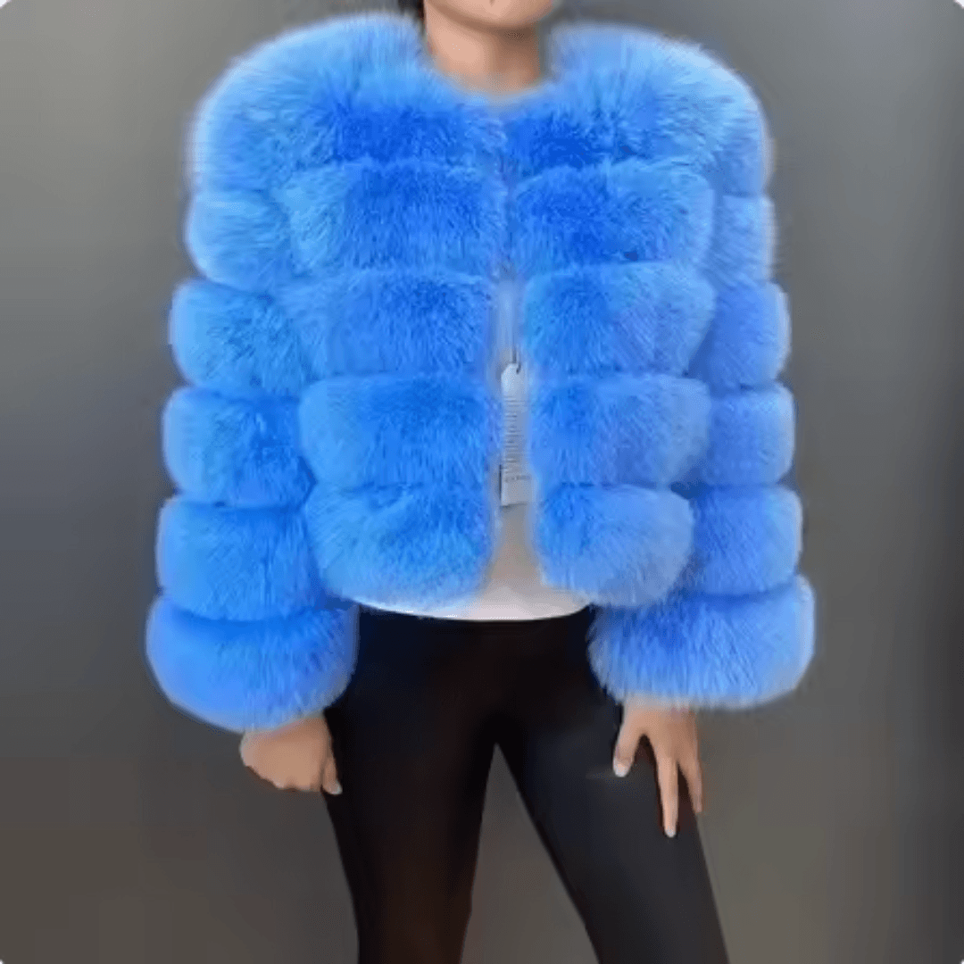 PlushWarm™ Winterjas van imitatiebont
