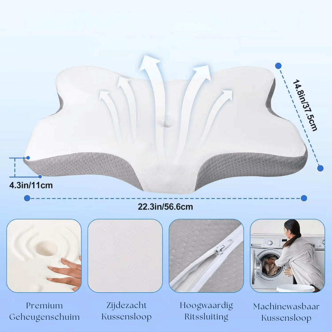 MemoryRest™ Geheugenfoam Orthopedisch Kussen