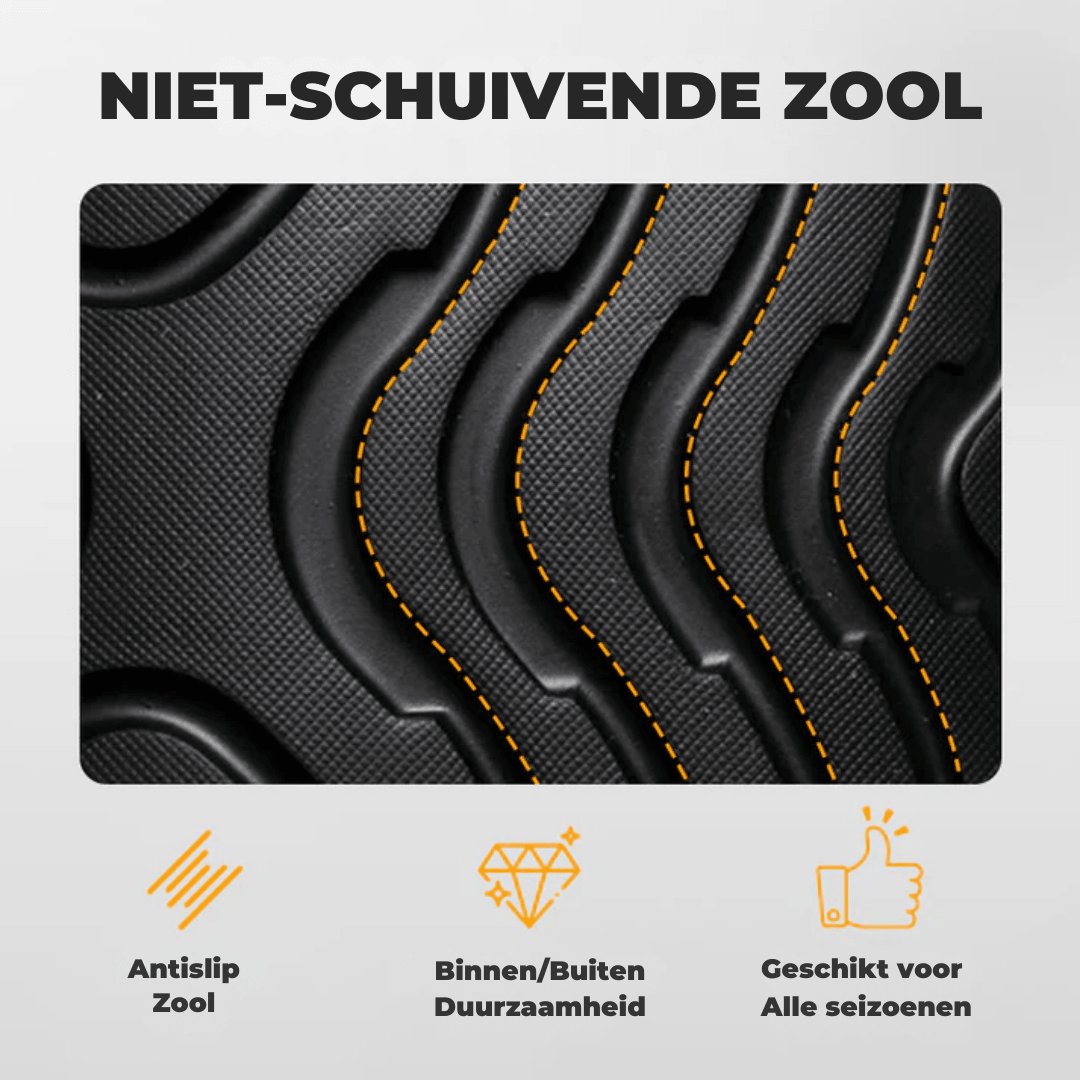 ThiccStep™ Teenslippers met dikke zool