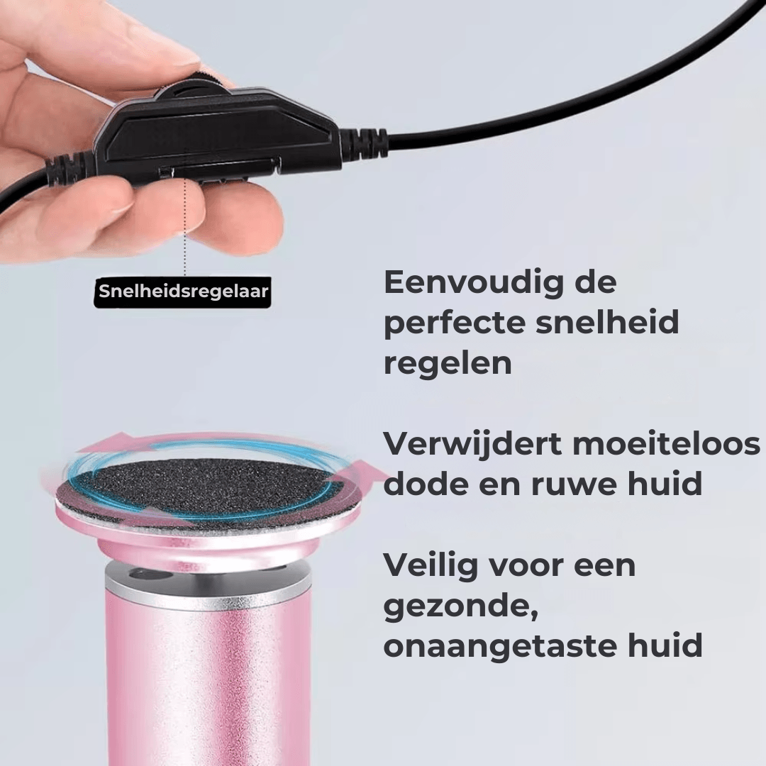 CareSole™ Elektrische voet eeltverwijderaar