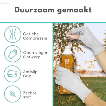 VitalBamboo - Compressie handschoenen