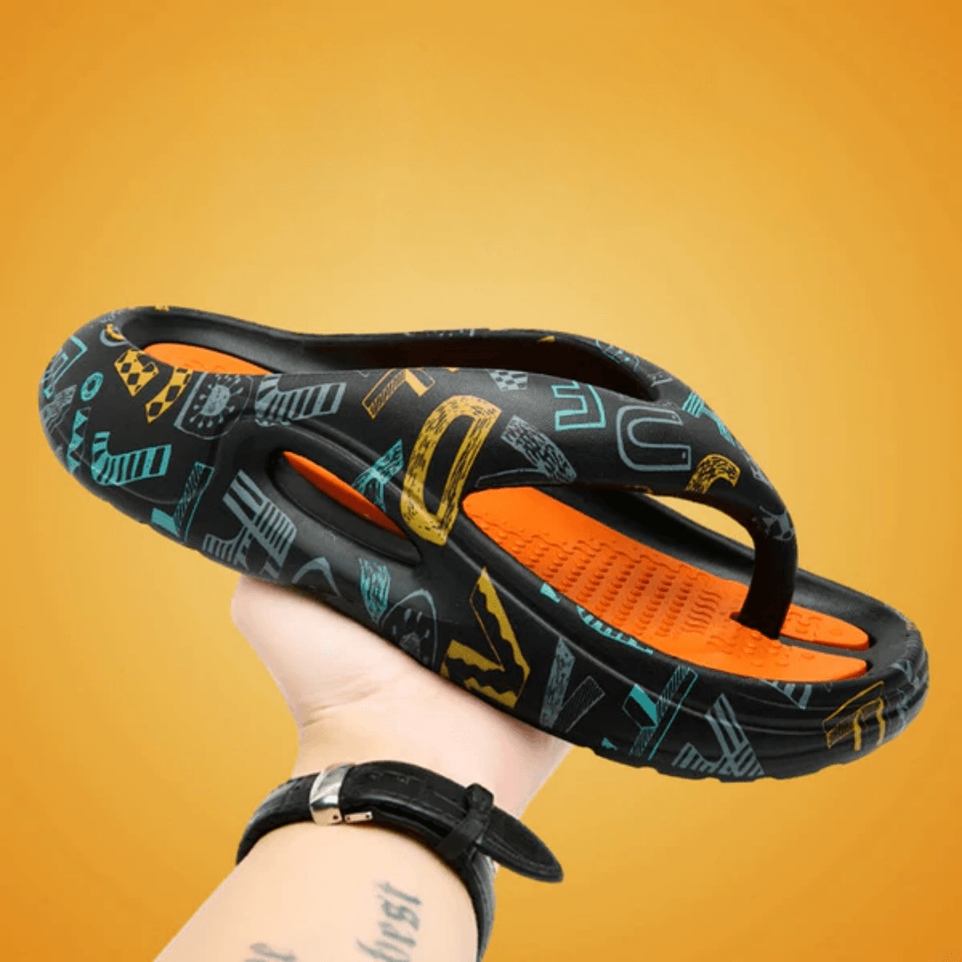 ThiccStep™ Teenslippers met dikke zool