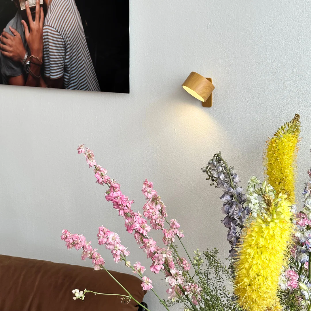 LumiGlow™ Draadloze LED Wandlamp