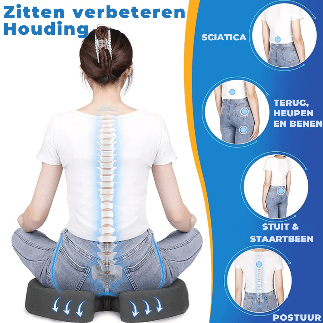 ZenSeat™ Orthopedisch Geheugenschuimkussen