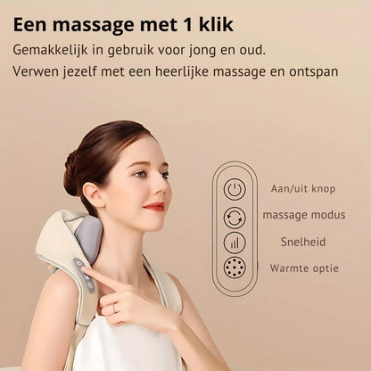 Nekrest™ Ontspan en geniet, met slechts één druk op de knop