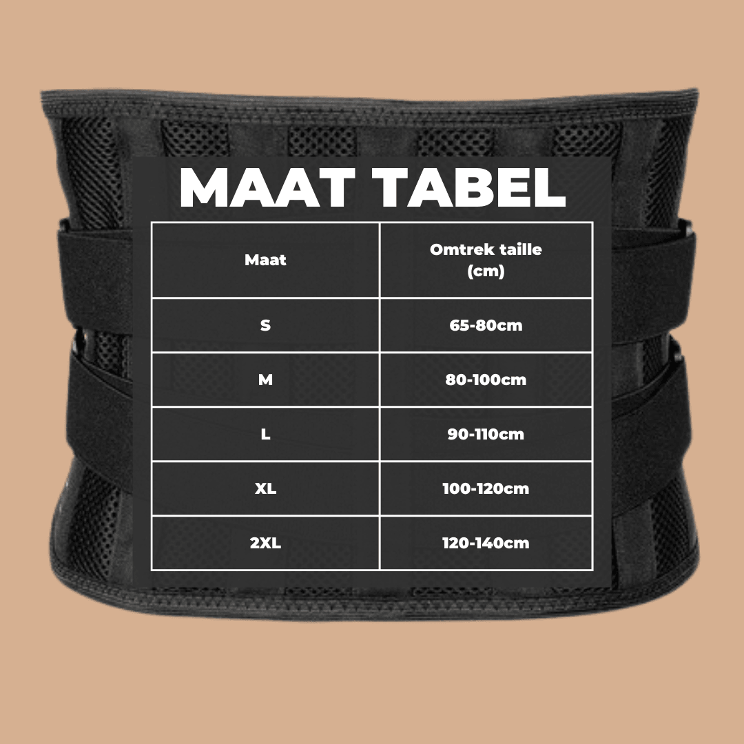 OrthoBelt™ Onderrug Ondersteuningsgordel